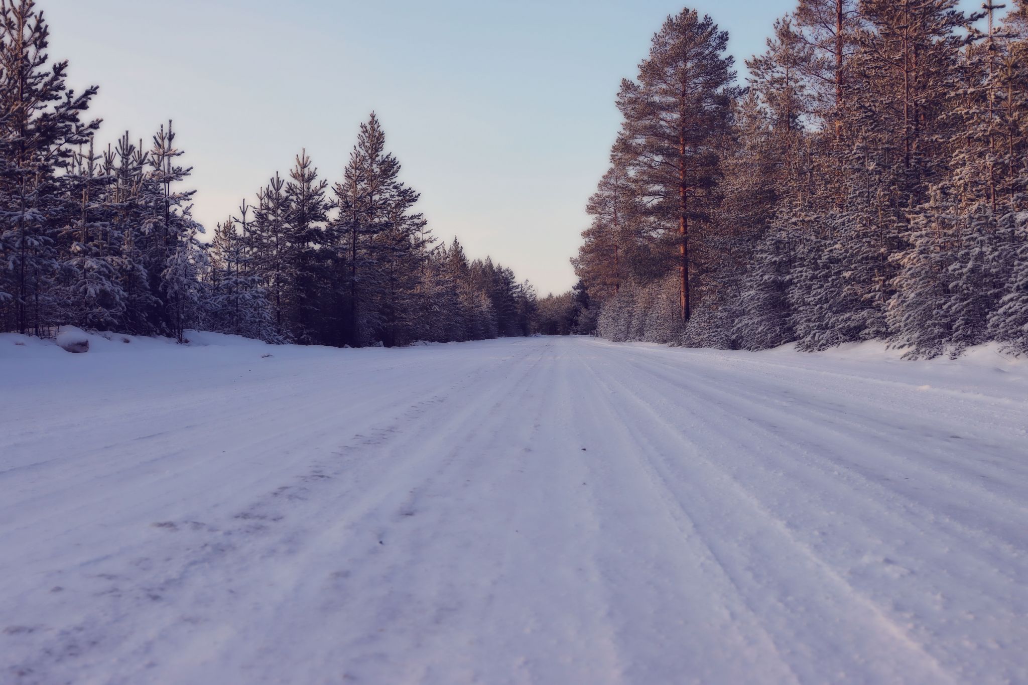 Winter in Oulu, Finland