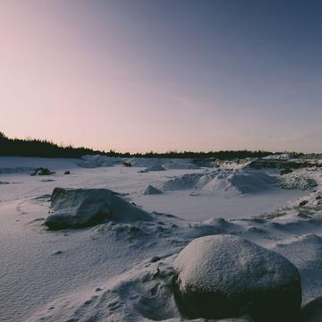 Winter in Oulu, Finland