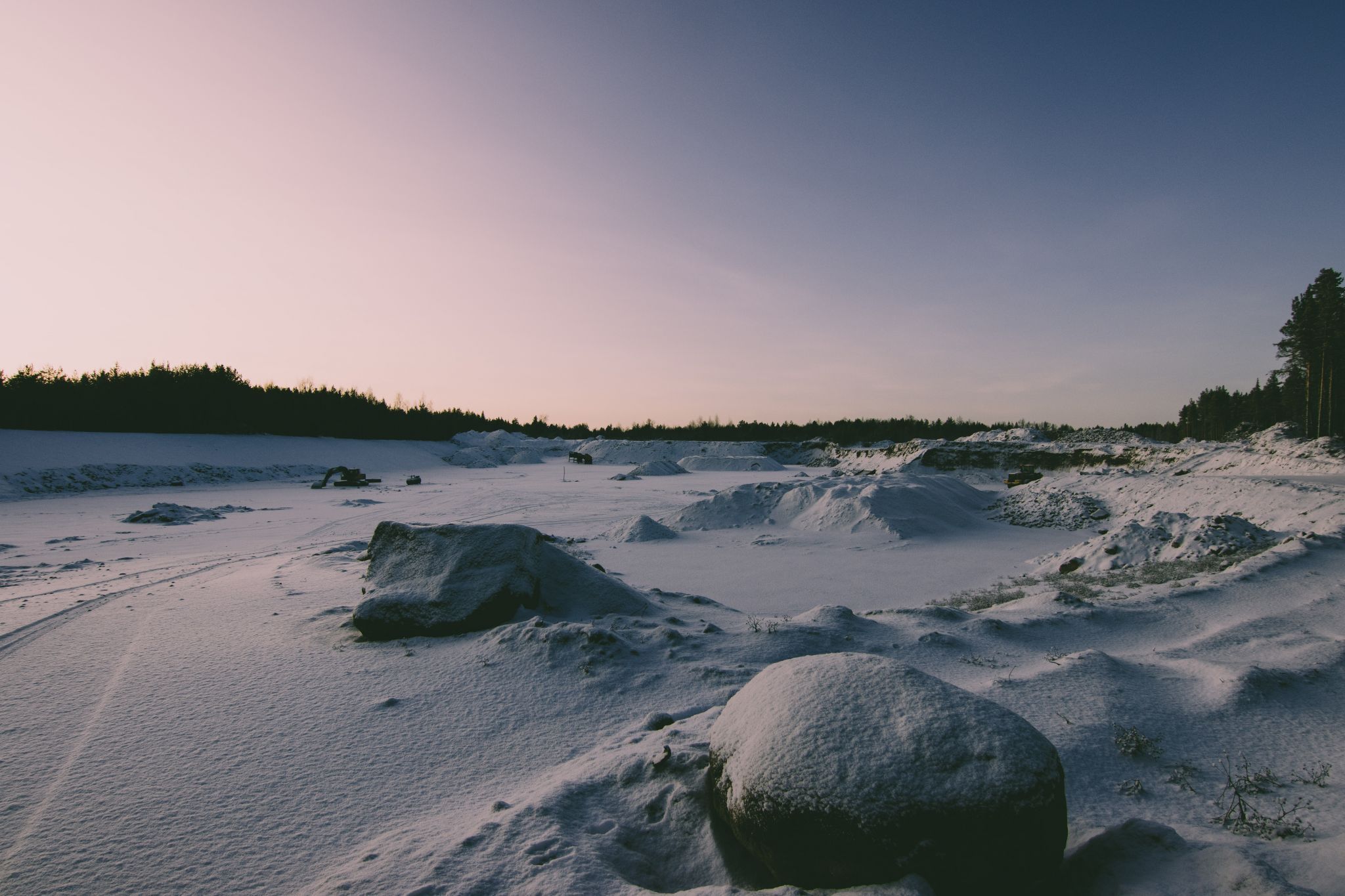Winter in Oulu, Finland