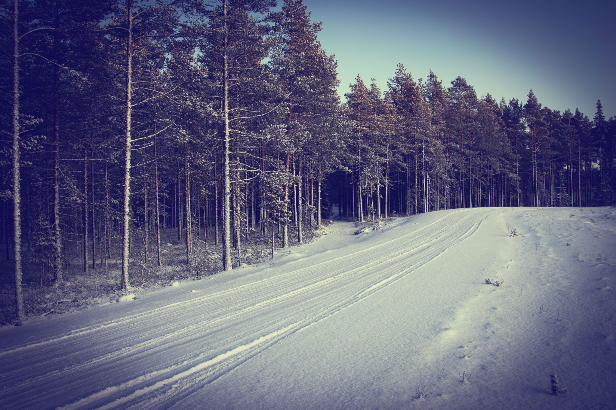 Winter in Oulu, Finland