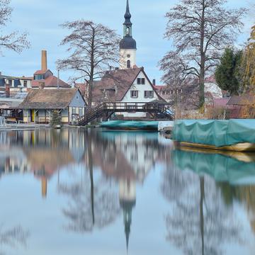 Winter reflection, Germany