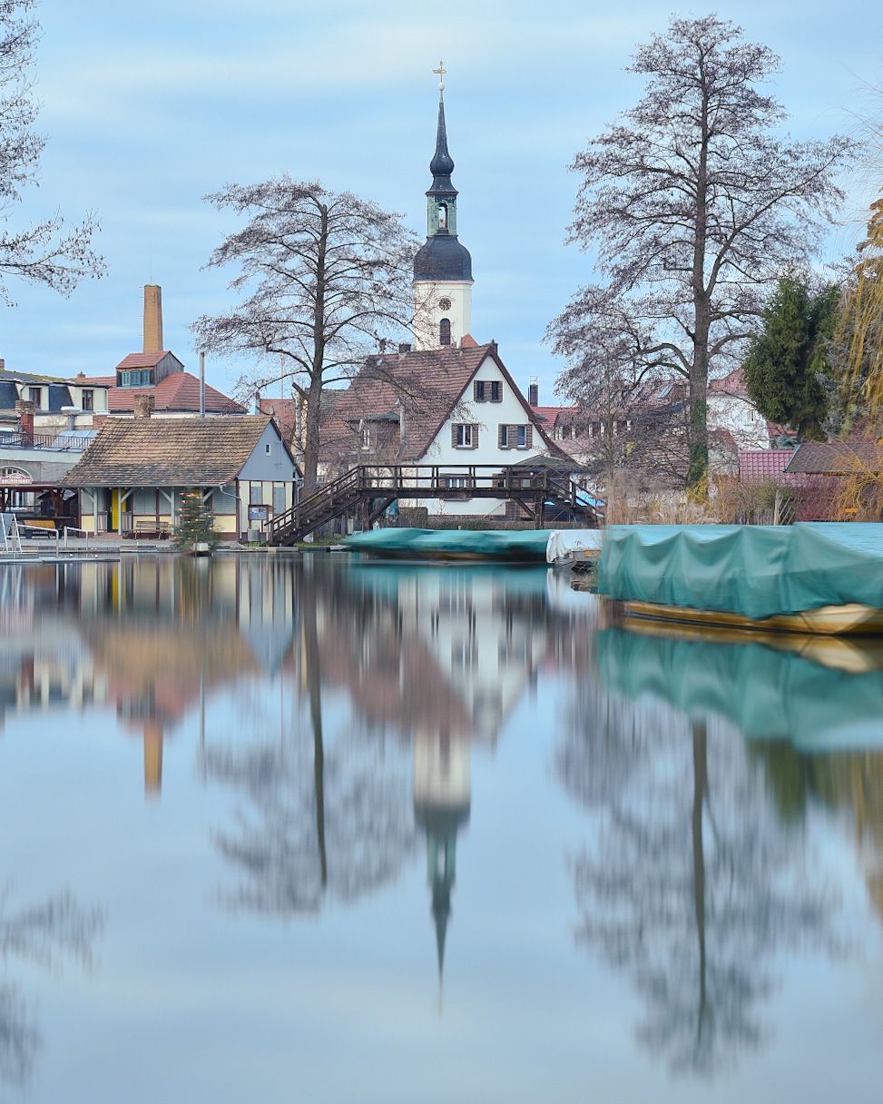Winter reflection, Germany
