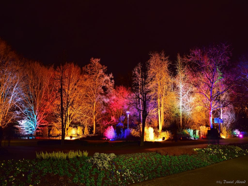Winterlichter im Luisenpark, Germany