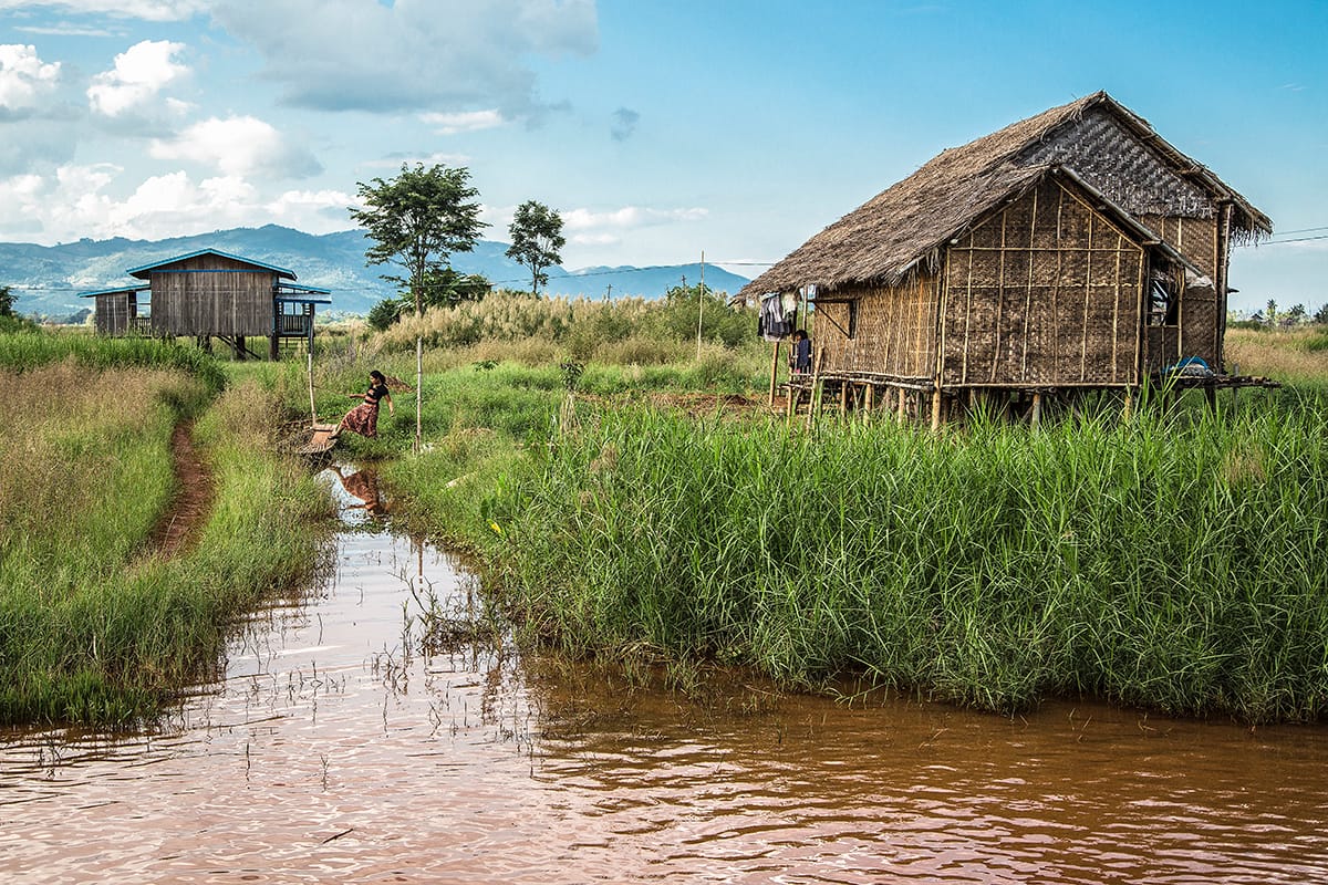 Living in the water, Myanmar