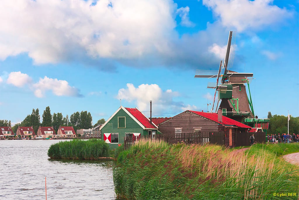 Zaanse Schans Windmills, Netherlands
