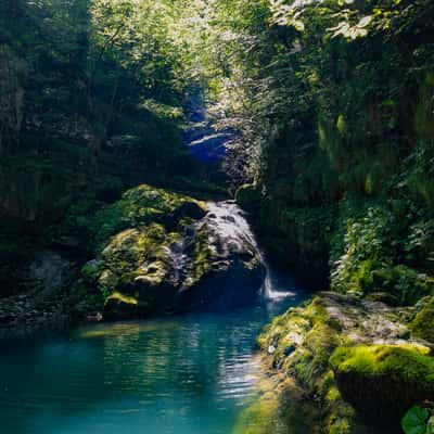 Zeleni Vir waterfall, Croatia