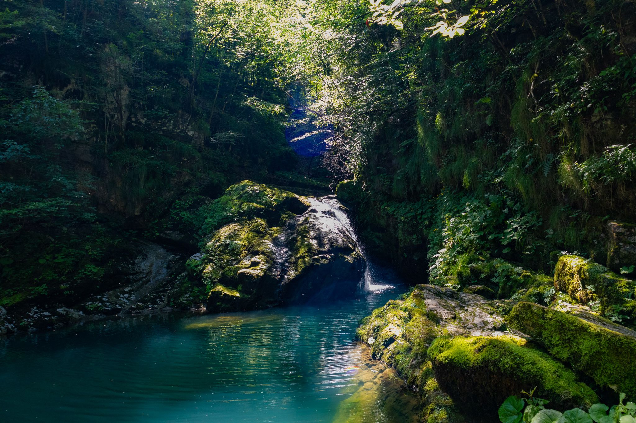 Zeleni Vir waterfall, Croatia