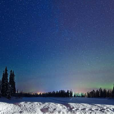 Aarnilampi Lake near Luosto, Finland