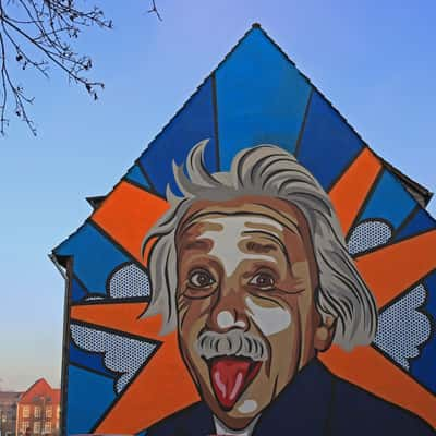 Albert Einstein Grafitti, Germany