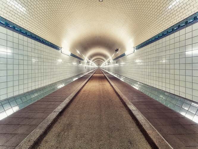 Old Elbe Tunnel, Hamburg