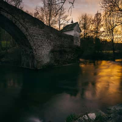 Ancient bridge, Switzerland