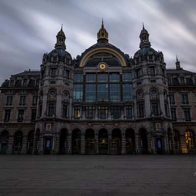 Antwerp central station - outside, Belgium