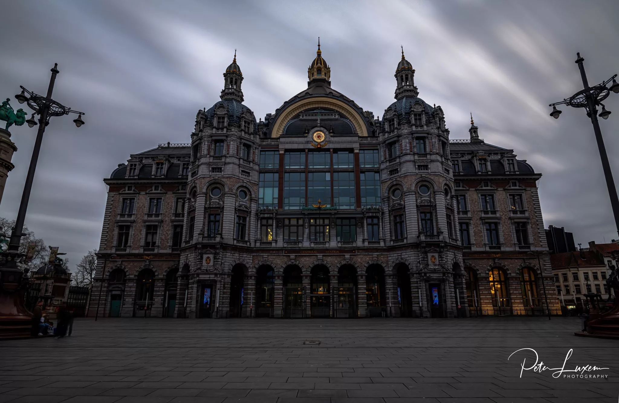 Antwerp central station - outside, Belgium