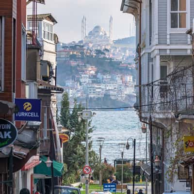 Arnavutköy, view on the Asian side, Turkey (Türkiye)