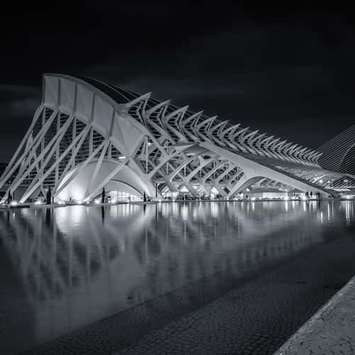 Hemisfèric & Ciudad de las Artes, west view