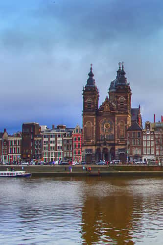 The Basilica of Saint Nicholas in Amsterdam