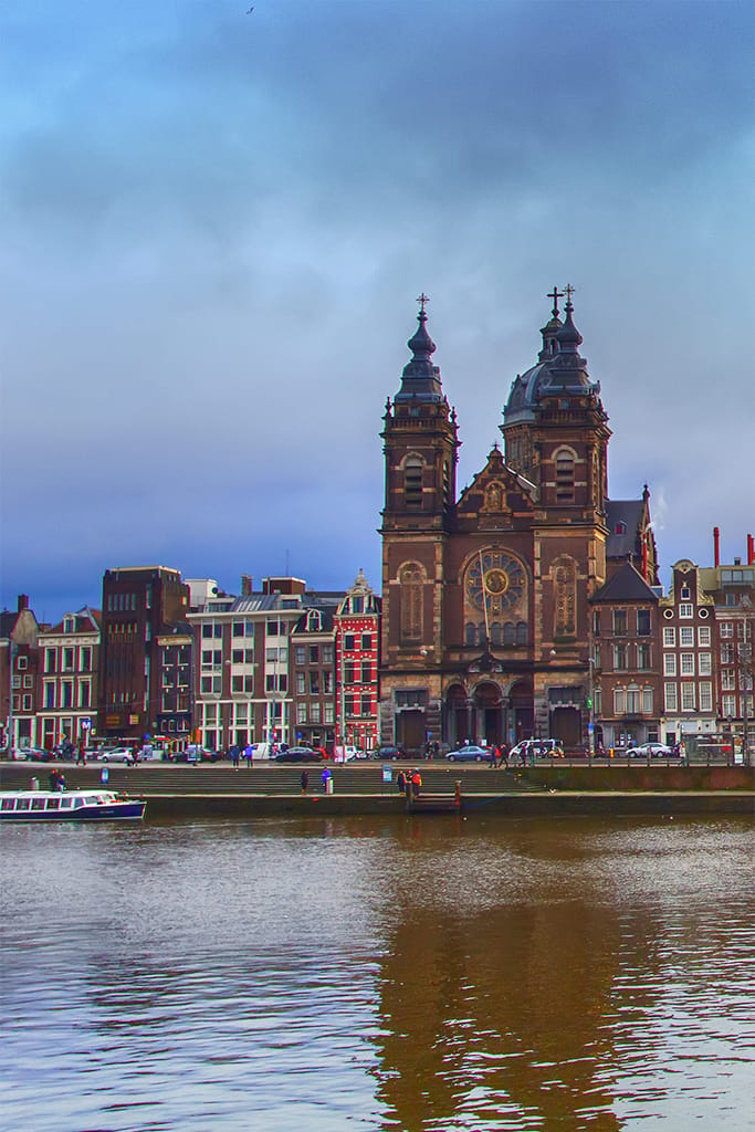 The Basilica of Saint Nicholas in Amsterdam, Netherlands