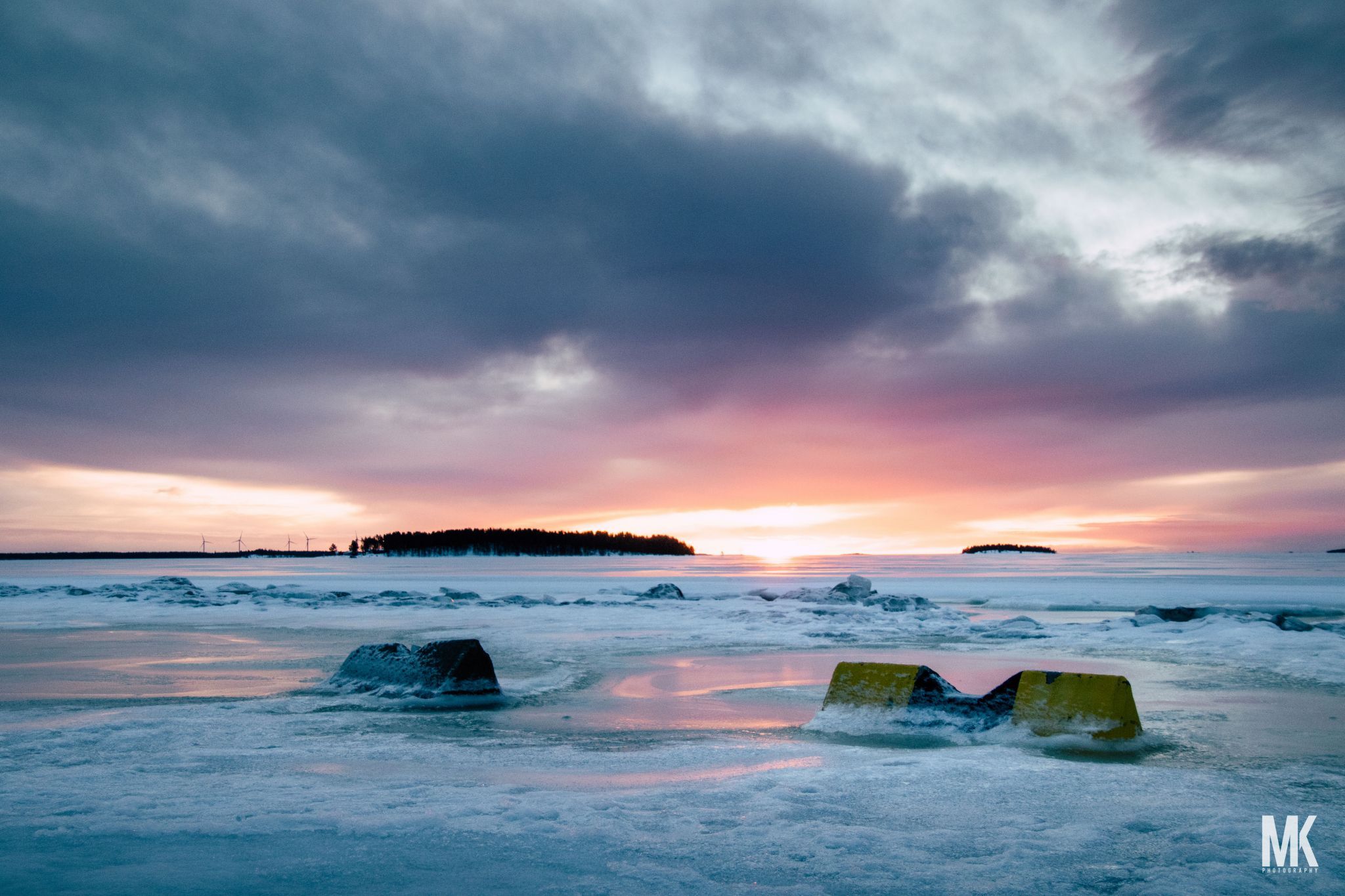 Beach at Pite Havsbad, Piteå, Sweden