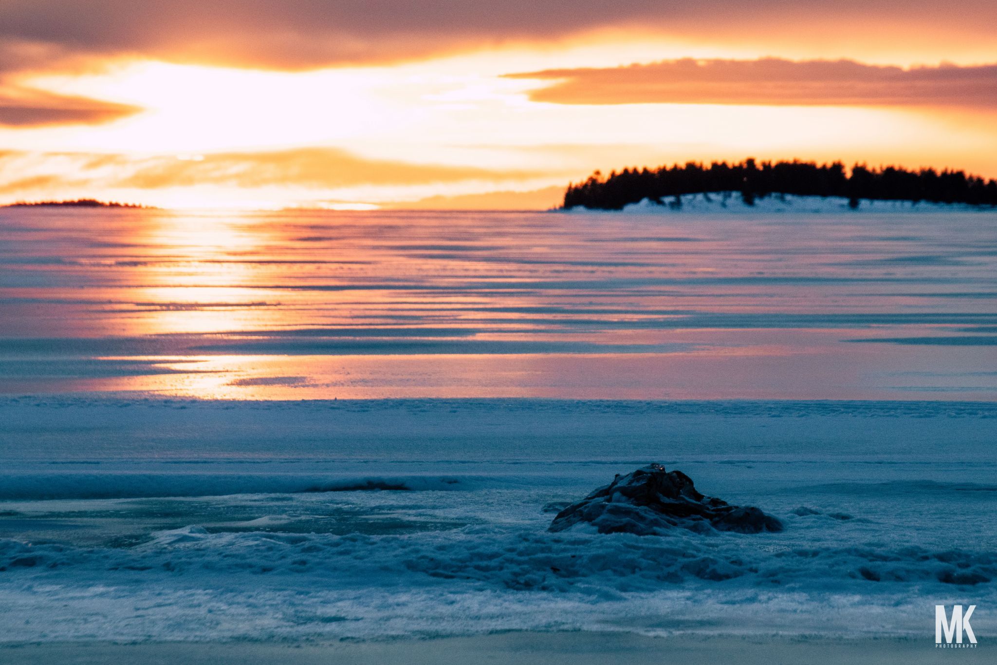 Beach at Pite Havsbad, Piteå, Sweden