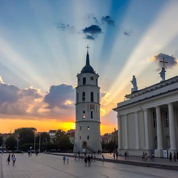 Cathedral Square, Vilnius, Lithuania