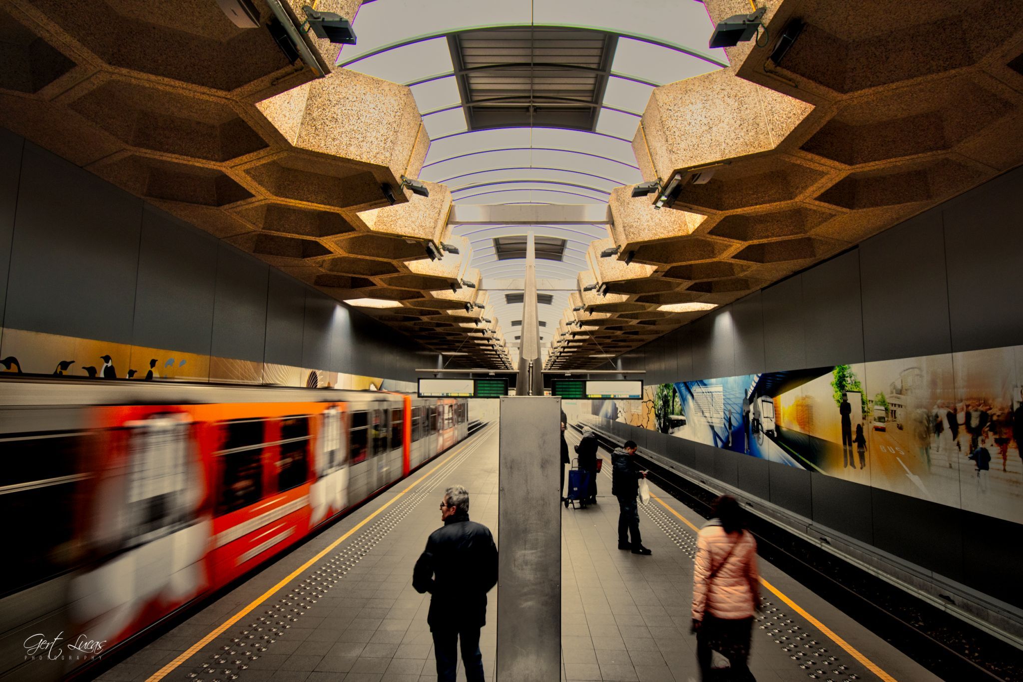 Belgica Subway, Brussels, Belgium