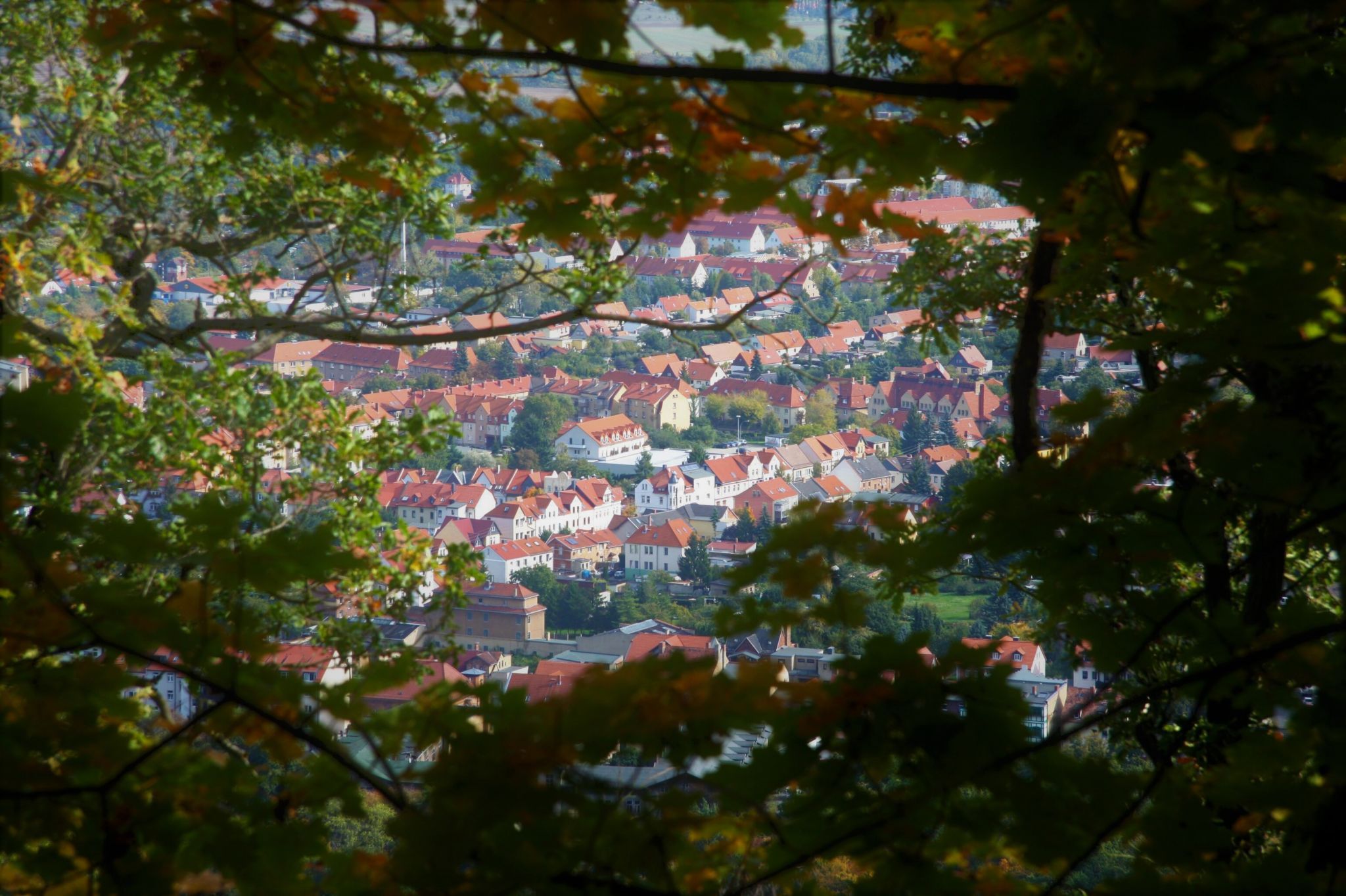 Blick auf Thale im Harz, Germany