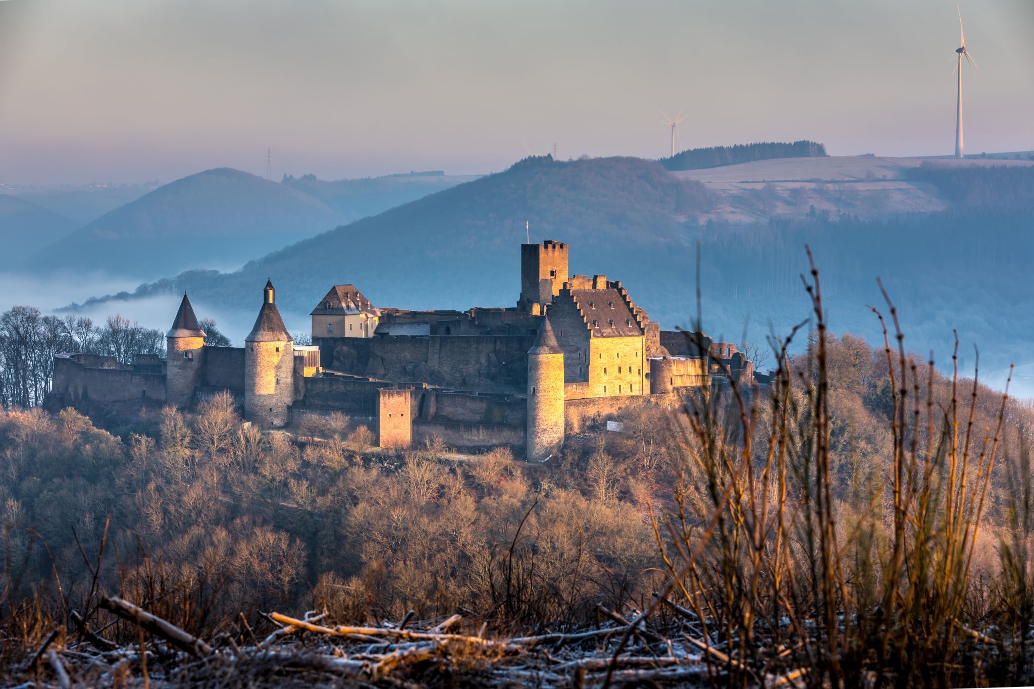 Castle Bourscheid, Luxembourg