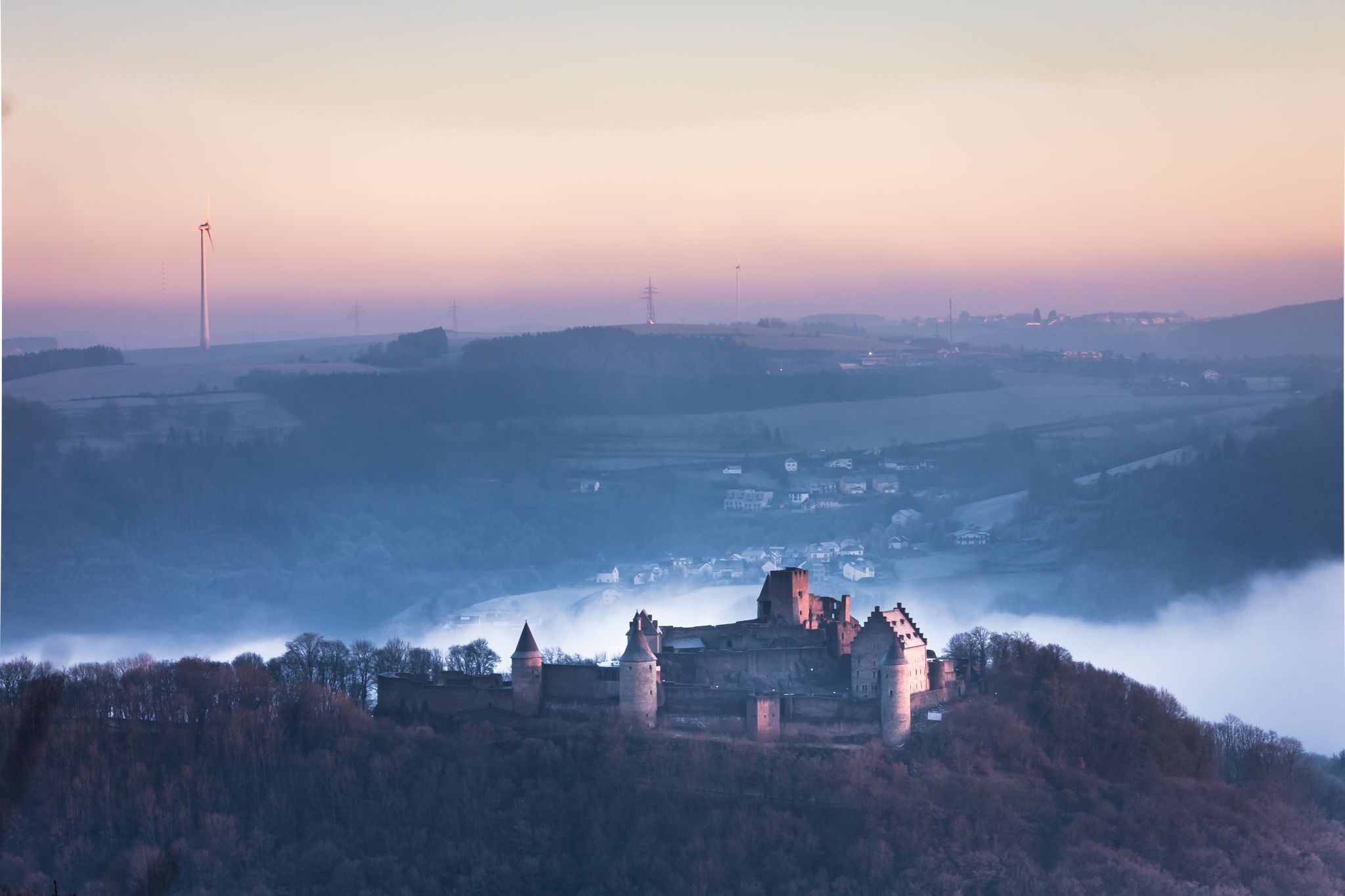 Bourscheid Château, Luxembourg