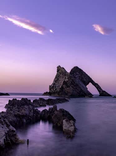 Bow Fiddle Rock, Scotland
