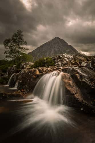 Buachaille Etive Mòr Waterfalls