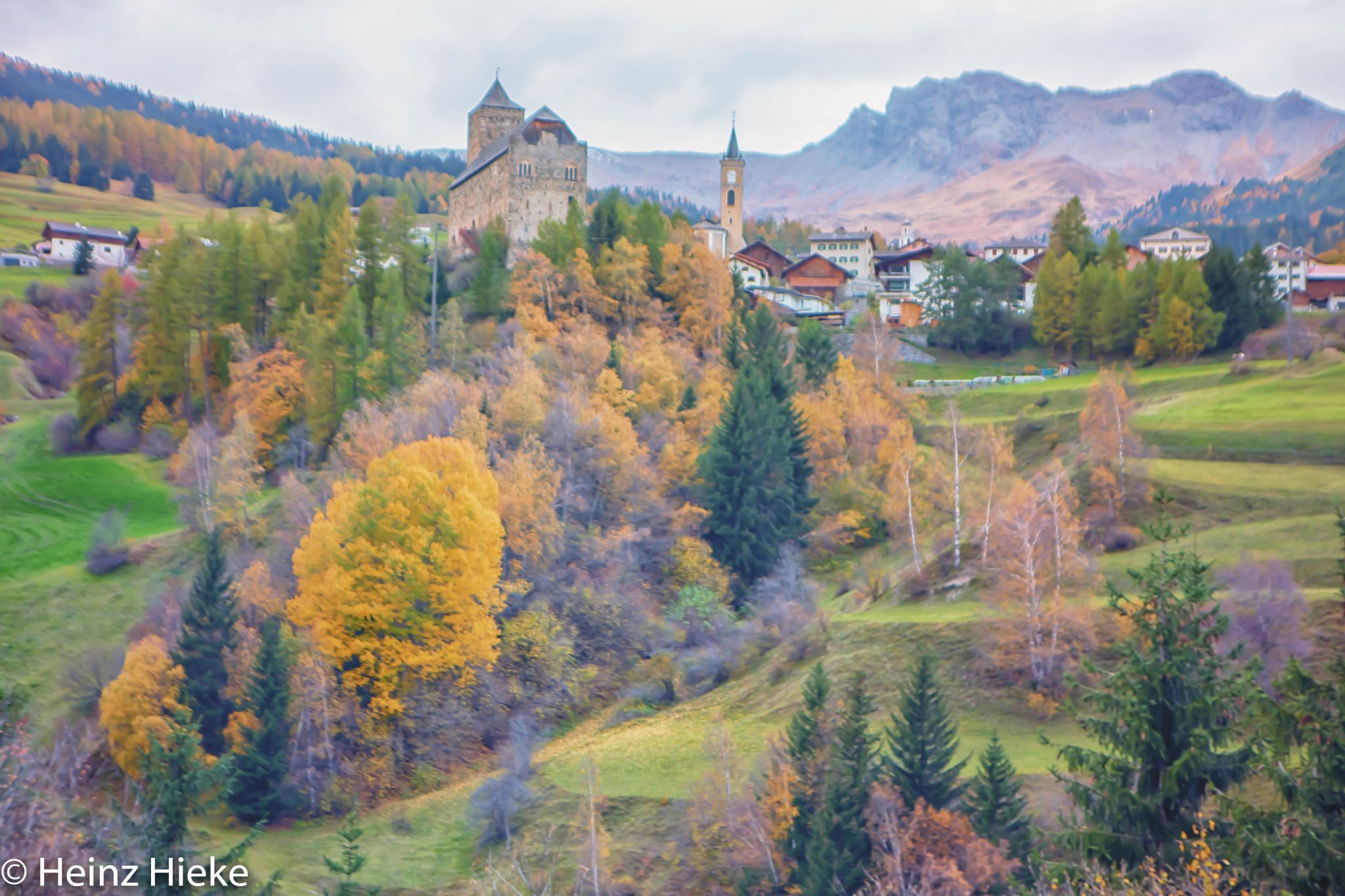 Burg Riom, Switzerland