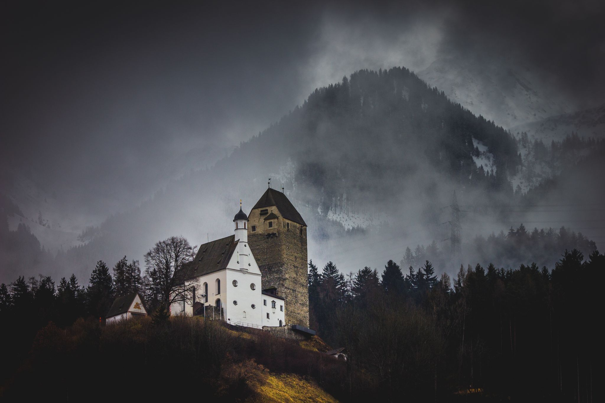 Castle Freundsberg in Schwaz, Austria