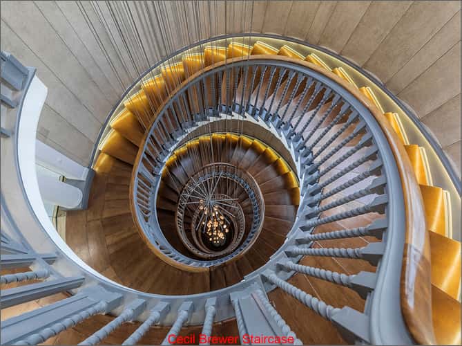 Cecil Brewer Staircase, London