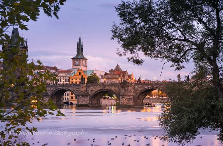 Charles Bridge and Royal Castle, Praque