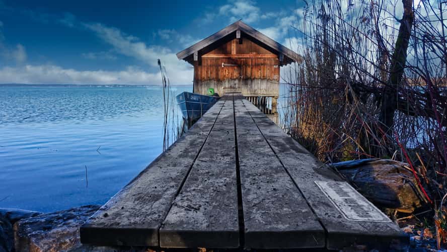 Chiemsee near Lachsgang