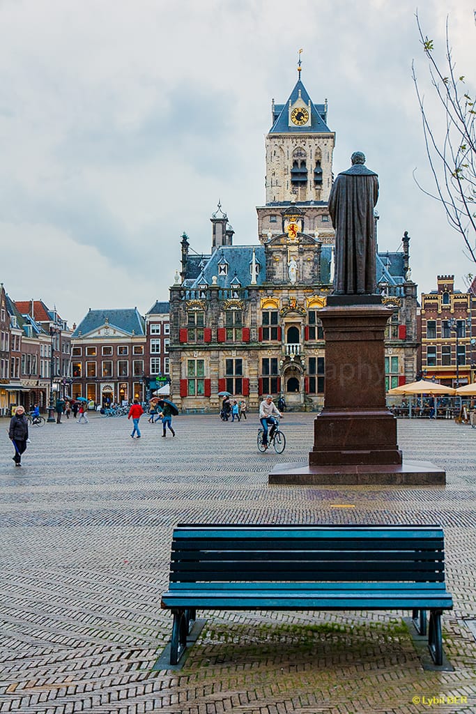 City Hall in Delft, Netherlands