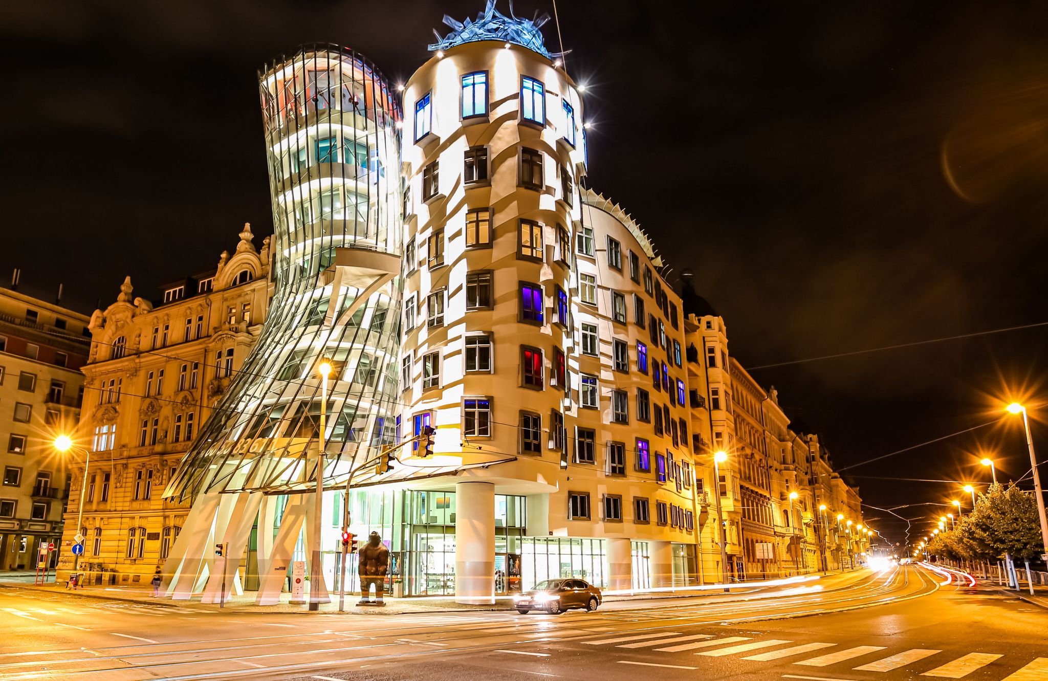 The Dancing House, Prague, Czech Republic