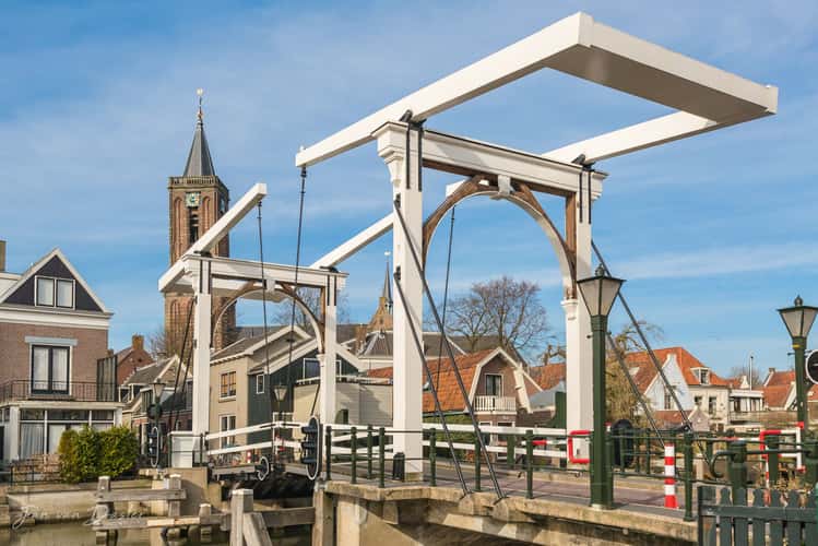 Drawbridge in Loenen aan de Vecht