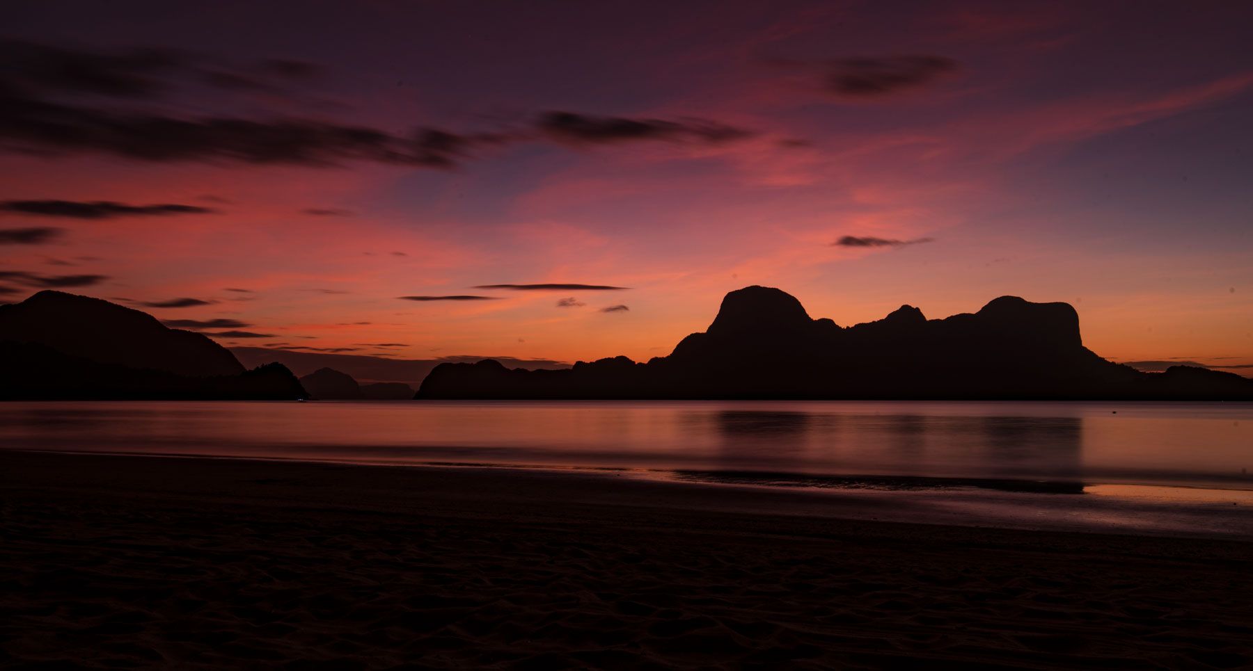 El Nido - Palawan Philippines Sunset, Philippines