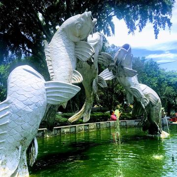 Fishes Statue, Indonesia