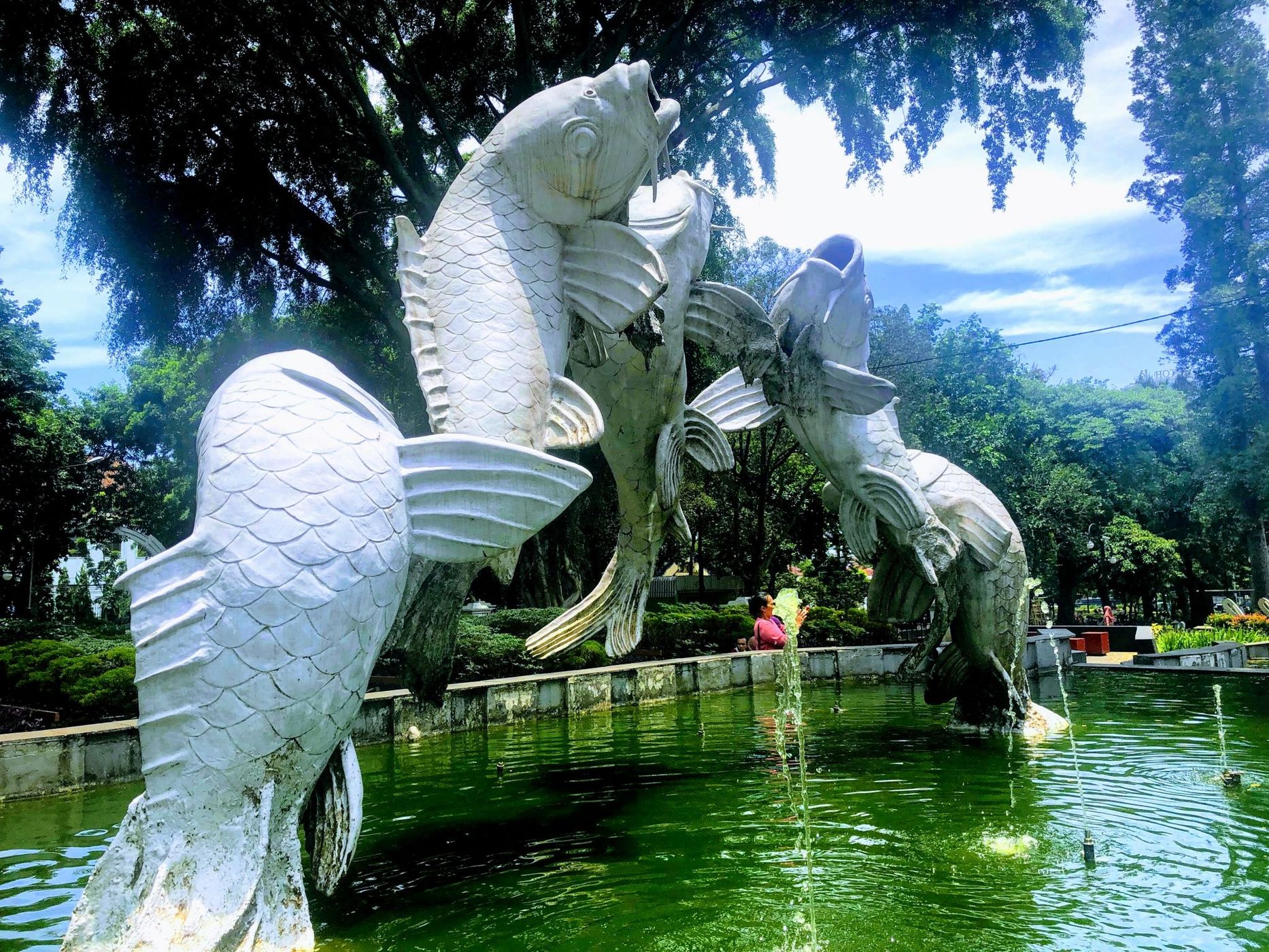 Fishes Statue, Indonesia