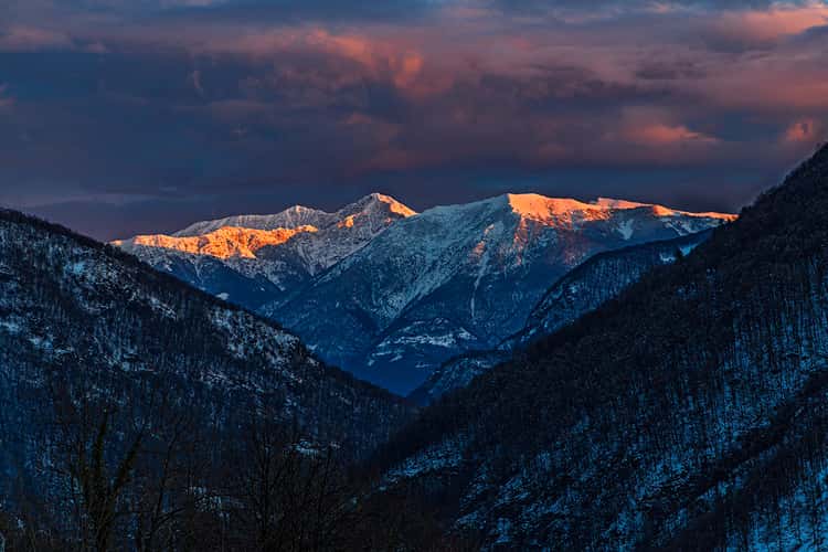 Early morning in Ticino