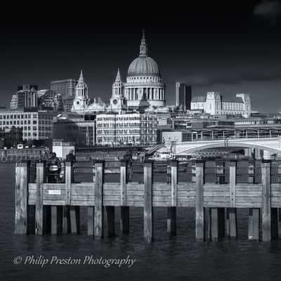 Gabriels Wharf, River Thames, London, United Kingdom