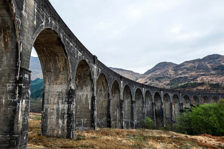 Glenfinnan Viaduct , Scotland