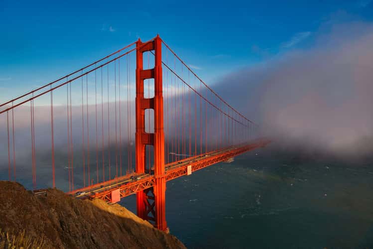 Golden Gate Bridge from Battery Spencer