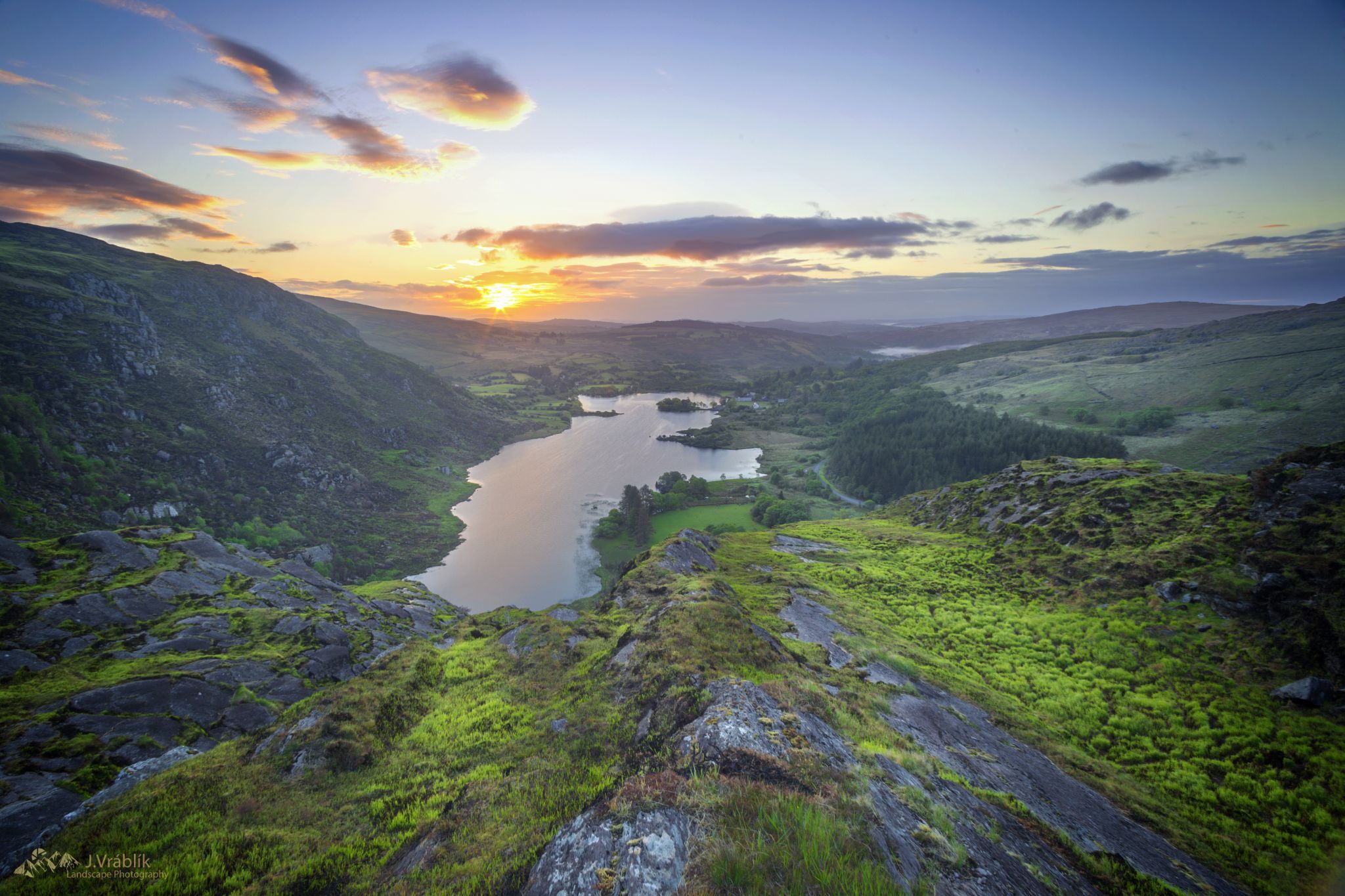 Gougane Barra viewpoint, Ireland