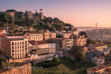 Graca Viewpoint, Lisbon, Portugal
