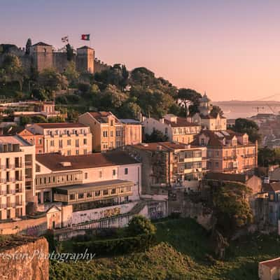 Graca Viewpoint, Lisbon, Portugal, Portugal