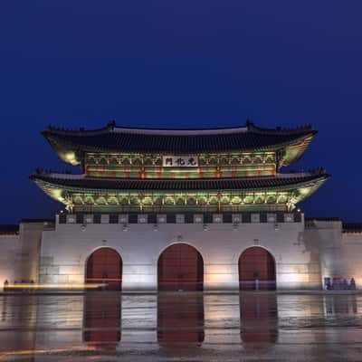 Gwanghwamun Gate, South Korea