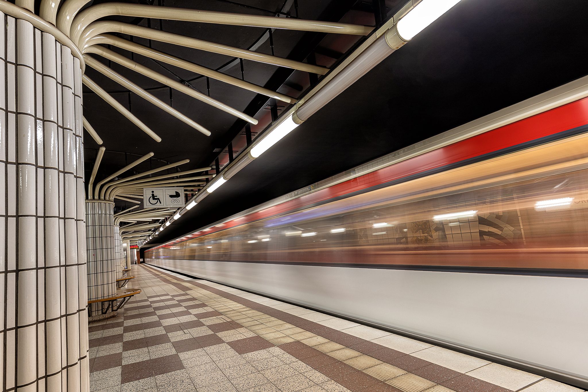 Niendorf Nord - Subway Station, Hamburg, Germany